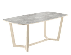 Стол Фрейм 1800*900*750 (мрамор серый/ ноги дуб нордик) Стол Фрейм 1800*900*750 (мрамор серый/ ноги дуб нордик)